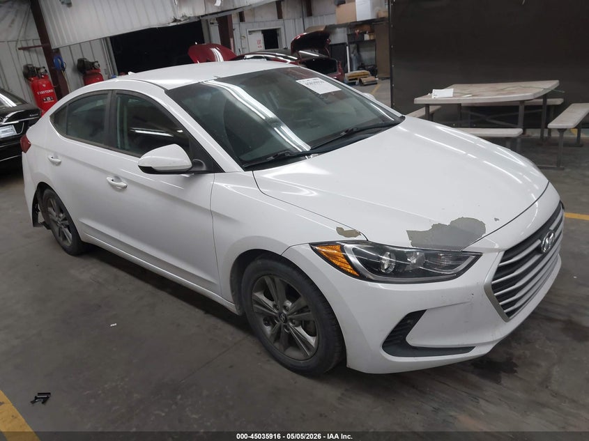 2018 Hyundai Elantra VIN 5NPD84LF1JH242236 IAAI salvage auction — REAR END, Salvage (Arizona), sold $3,250 on 2026-08-03 (photo 1)
