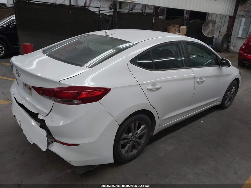 2018 Hyundai Elantra VIN 5NPD84LF1JH242236 IAAI salvage auction — REAR END, Salvage (Arizona), sold $3,250 on 2026-08-03 (photo 4)