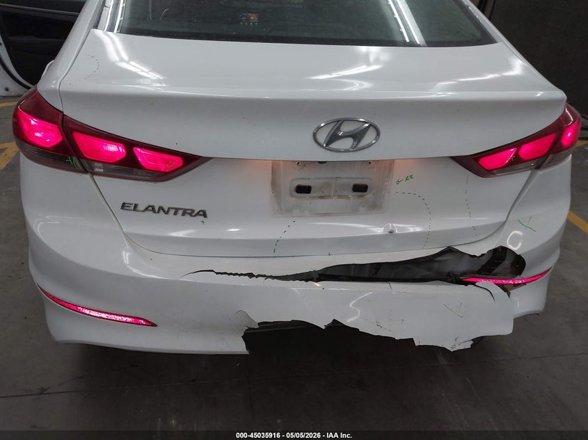 2018 Hyundai Elantra VIN 5NPD84LF1JH242236 IAAI salvage auction — REAR END, Salvage (Arizona), sold $3,250 on 2026-08-03 (photo 6)