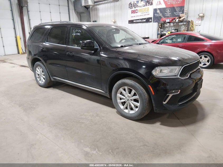 2021 Dodge Durango VIN 1C4RDJAG0MC544614 — IAAI salvage auction photo