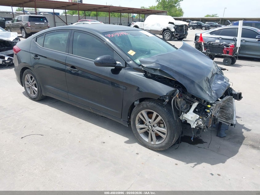 2018 Hyundai Elantra VIN KMHD84LF8JU679071 IAAI salvage auction — FRONT END, Salvage Title, sold $475 on 2026-07-29 (photo 1)