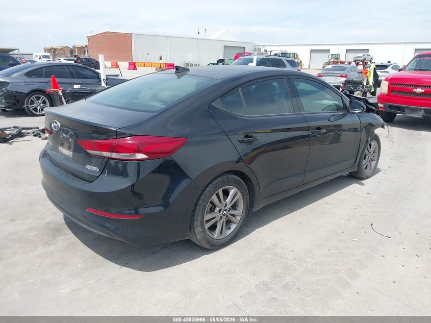 2018 Hyundai Elantra VIN KMHD84LF8JU679071 IAAI salvage auction — FRONT END, Salvage Title, sold $475 on 2026-07-29 (photo 4)