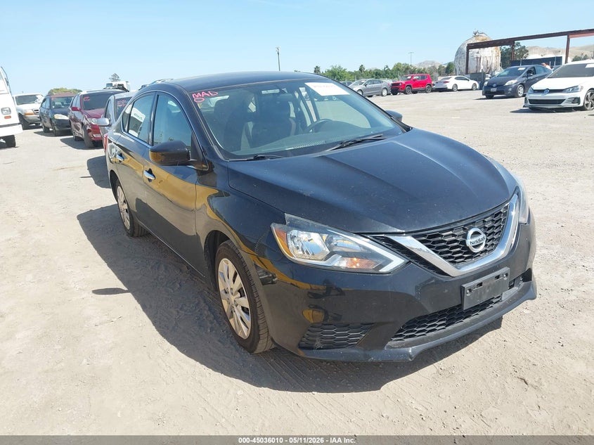 2019 Nissan Sentra VIN 3N1AB7AP5KY247898 IAAI salvage auction — SIDE, Salvage (California), sold $2,375 on 2026-07-09 (photo 1)