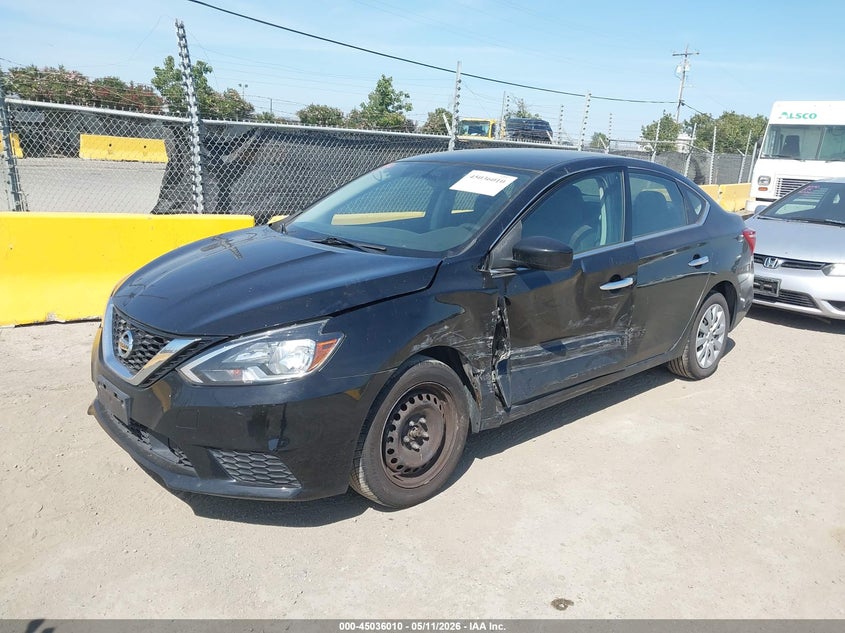 2019 Nissan Sentra VIN 3N1AB7AP5KY247898 IAAI salvage auction — SIDE, Salvage (California), sold $2,375 on 2026-07-09 (photo 2)
