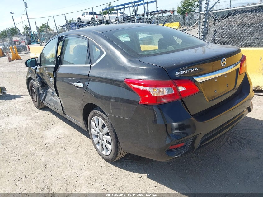2019 Nissan Sentra VIN 3N1AB7AP5KY247898 IAAI salvage auction — SIDE, Salvage (California), sold $2,375 on 2026-07-09 (photo 3)