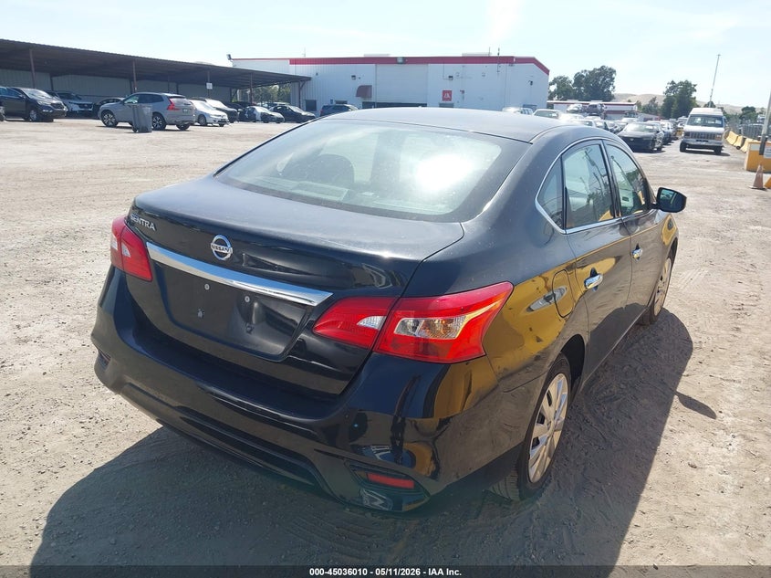 2019 Nissan Sentra VIN 3N1AB7AP5KY247898 IAAI salvage auction — SIDE, Salvage (California), sold $2,375 on 2026-07-09 (photo 4)