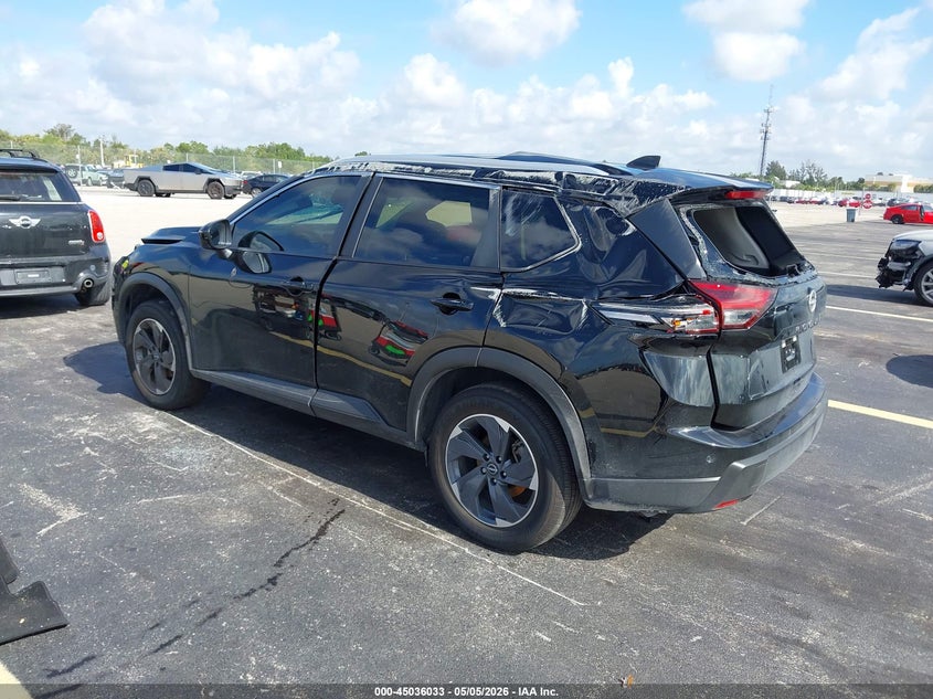 2025 Nissan Rogue VIN JN8BT3BAXSW003984 IAAI salvage auction — ROLLOVER, Certificate Of Destruction (Florida), sold $3,800 on 2026-07-16 (photo 3)