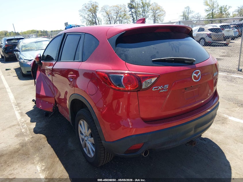 2015 Mazda Cx-5 VIN JM3KE4CY0F0443445 IAAI salvage auction — FRONT END, Salvage (New Jersey), sold $825 on 2026-07-31 (photo 3)