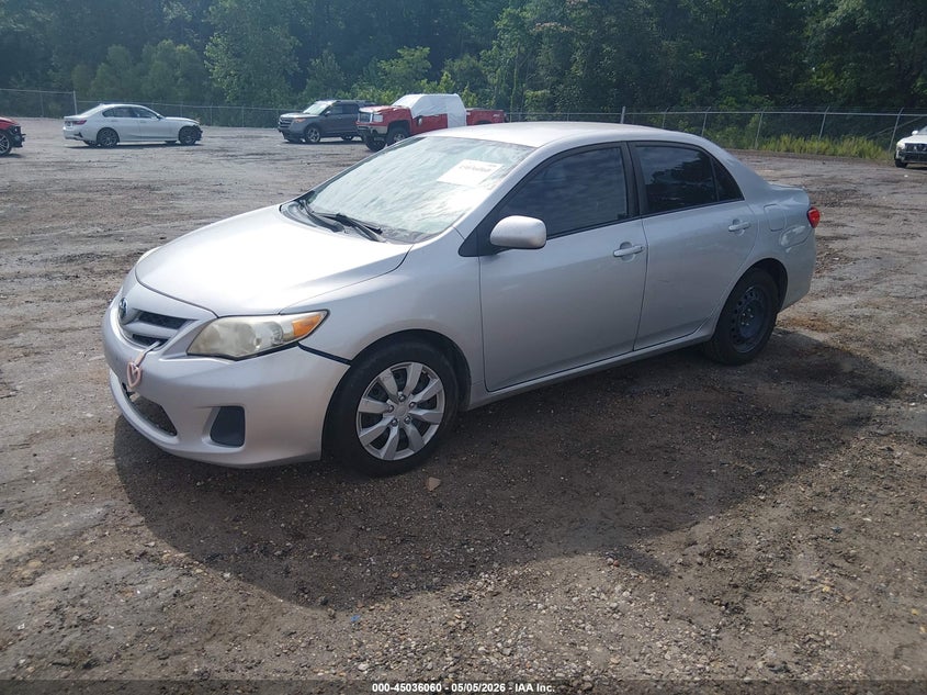2012 Toyota Corolla VIN 5YFBU4EE4CP052167 IAAI salvage auction — REAR END, Salvage (Mississippi), sold $1,625 on 2026-07-15 (photo 2)