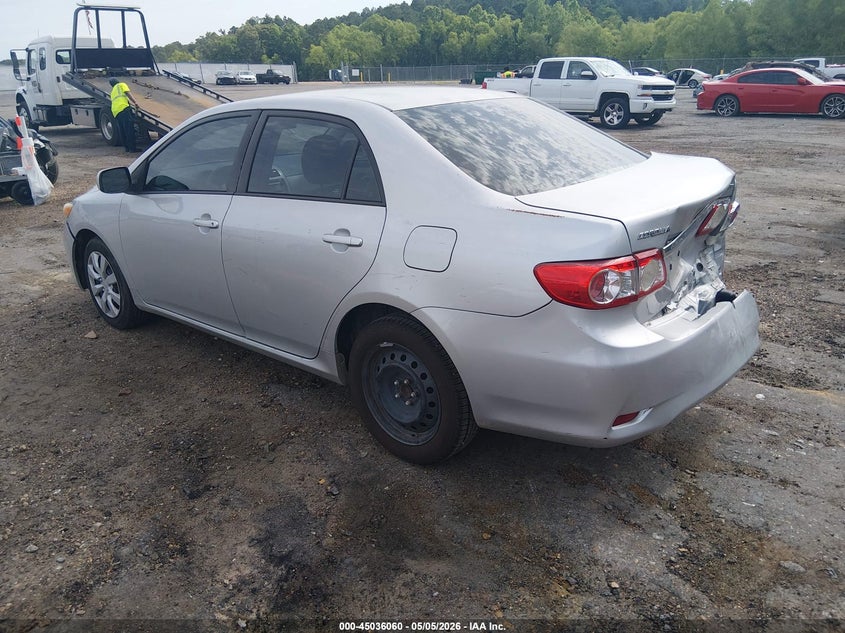 2012 Toyota Corolla VIN 5YFBU4EE4CP052167 IAAI salvage auction — REAR END, Salvage (Mississippi), sold $1,625 on 2026-07-15 (photo 3)