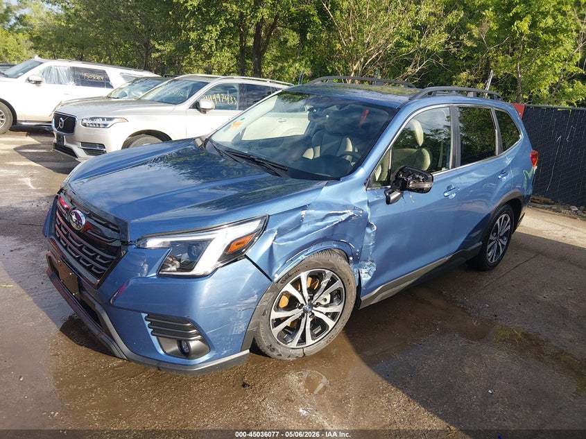 2024 Subaru Forester VIN JF2SKALC9RH411203 IAAI salvage auction — LEFT FRONT, Salvage (Missouri), sold $8,600 on 2026-07-15 (photo 2)
