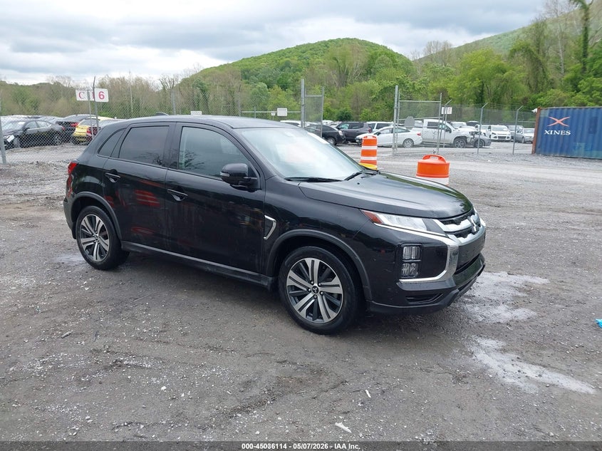 2022 Mitsubishi Outlander VIN JA4APVAU3NU010689 IAAI salvage auction — LEFT SIDE, Salvage (Tennessee), sold $4,250 on 2026-07-14 (photo 1)
