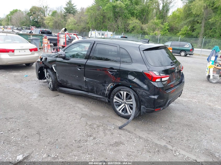 2022 Mitsubishi Outlander VIN JA4APVAU3NU010689 IAAI salvage auction — LEFT SIDE, Salvage (Tennessee), sold $4,250 on 2026-07-14 (photo 3)