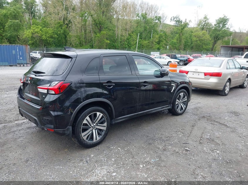 2022 Mitsubishi Outlander VIN JA4APVAU3NU010689 IAAI salvage auction — LEFT SIDE, Salvage (Tennessee), sold $4,250 on 2026-07-14 (photo 4)