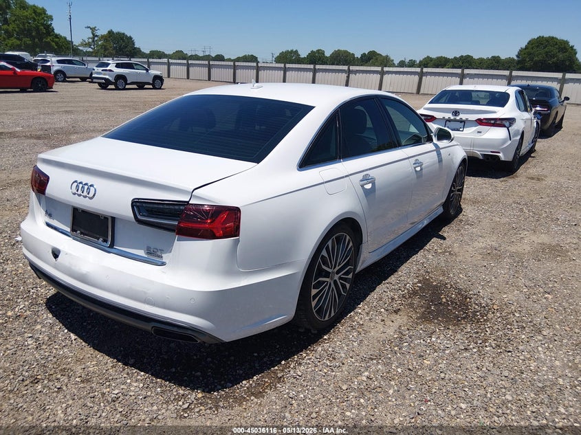 2016 Audi A6 VIN WAUGFAFC9GN131782 IAAI salvage auction — REAR END, Salvage (Louisiana), sold $5,200 on 2026-07-19 (photo 4)