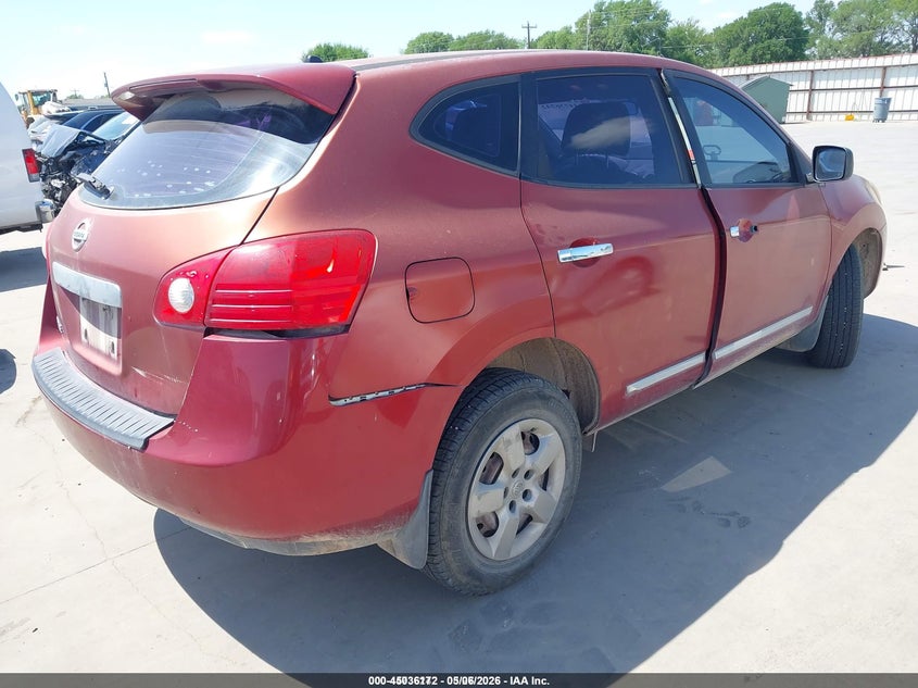 2011 Nissan Rogue VIN JN8AS5MT0BW190547 IAAI salvage auction — REAR END, Original (Texas), sold $325 on 2026-07-28 (photo 4)