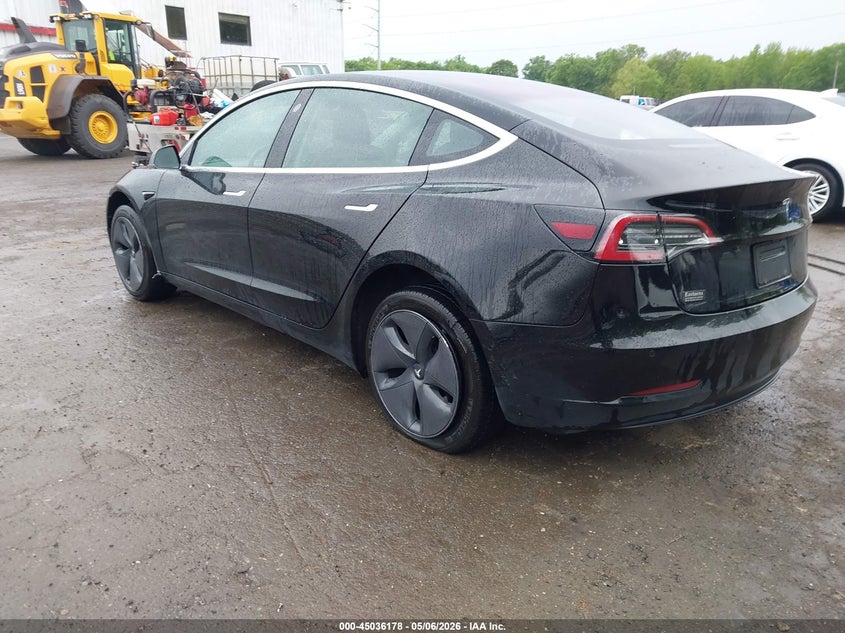 2019 Tesla Model 3 VIN 5YJ3E1EA4KF305138 IAAI salvage auction — RIGHT FRONT, Salvage - Greater Than 75% (Maryland), sold $6,825 on 2026-07-15 (photo 3)