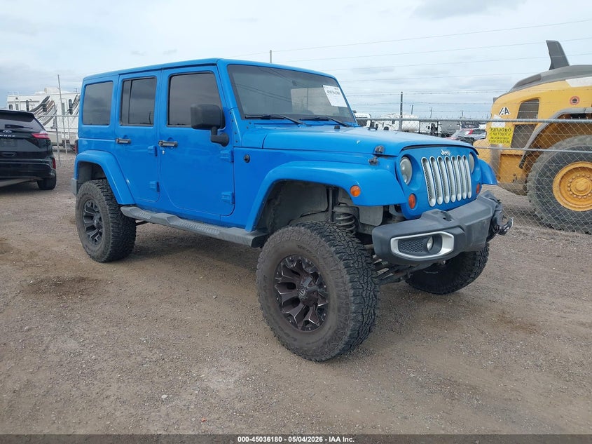 2011 Jeep Wrangler / VIN 1J4BA5H15BL559216 IAAI salvage auction — FRONT END, Original (Texas), sold $3,300 on 2026-07-22 (photo 1)