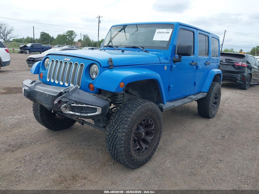 2011 Jeep Wrangler / VIN 1J4BA5H15BL559216 IAAI salvage auction — FRONT END, Original (Texas), sold $3,300 on 2026-07-22 (photo 2)
