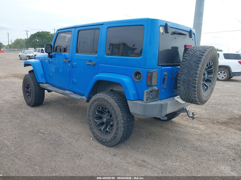 2011 Jeep Wrangler / VIN 1J4BA5H15BL559216 IAAI salvage auction — FRONT END, Original (Texas), sold $3,300 on 2026-07-22 (photo 3)