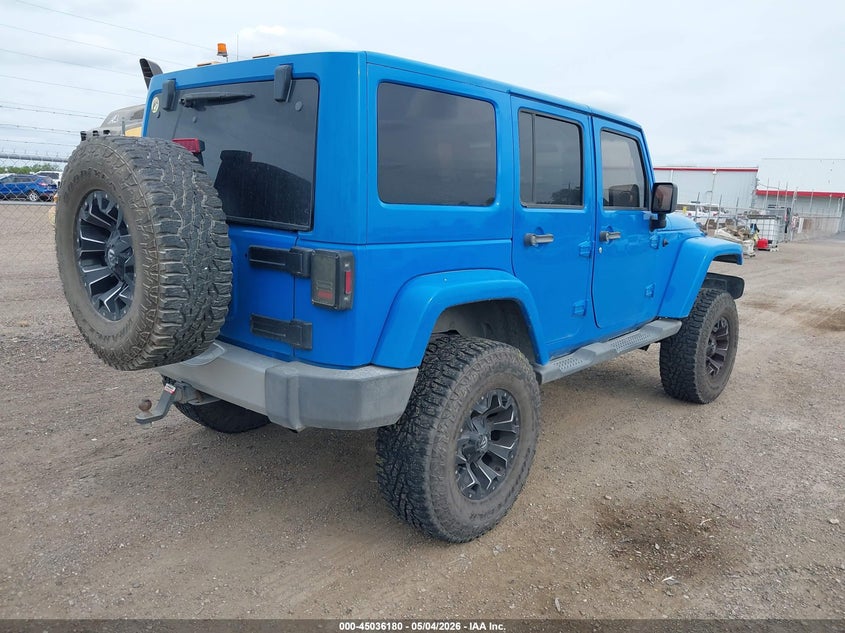 2011 Jeep Wrangler / VIN 1J4BA5H15BL559216 IAAI salvage auction — FRONT END, Original (Texas), sold $3,300 on 2026-07-22 (photo 4)