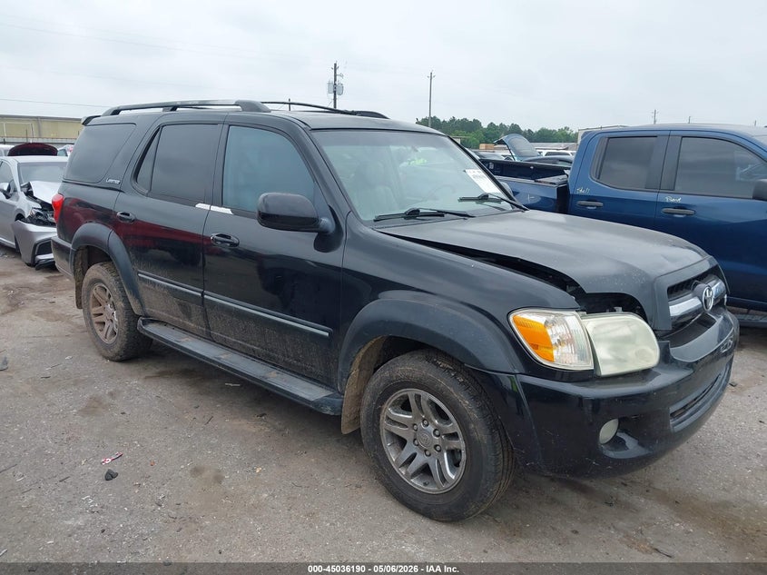 2005 Toyota Sequoia VIN 5TDZT38A95S260138 IAAI salvage auction — UNKNOWN, Original (Texas), sold $1,350 on 2026-07-09 (photo 1)