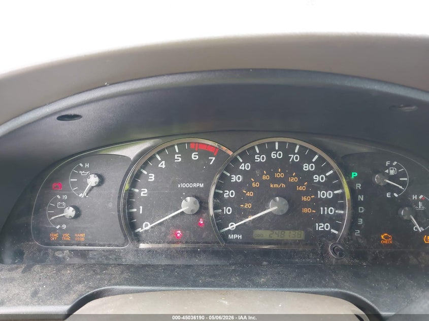 2005 Toyota Sequoia VIN 5TDZT38A95S260138 IAAI salvage auction — UNKNOWN, Original (Texas), sold $1,350 on 2026-07-09 (photo 7)