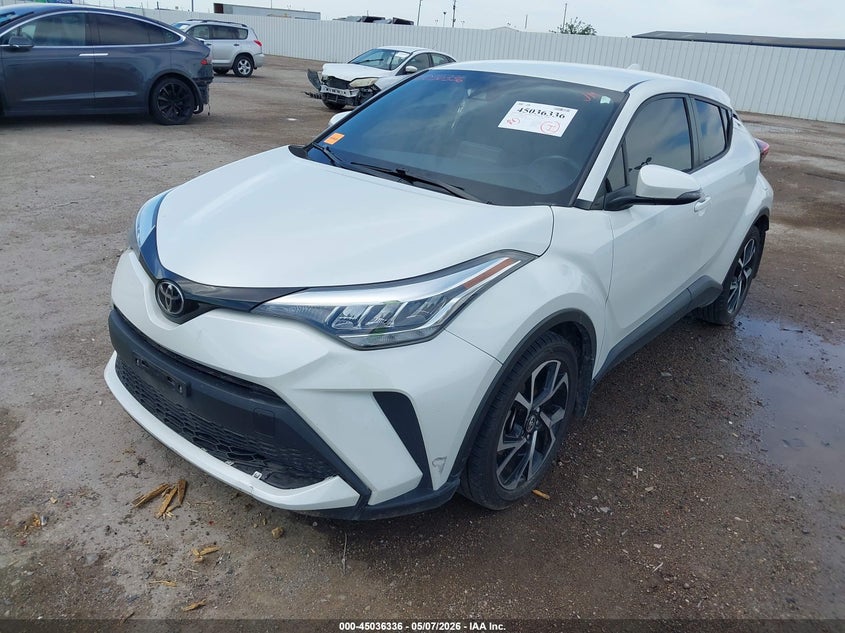 2021 Toyota C-hr VIN NMTKHMBX6MR140297 IAAI salvage auction — RIGHT SIDE, Original (Texas), sold $8,150 on 2026-07-15 (photo 2)