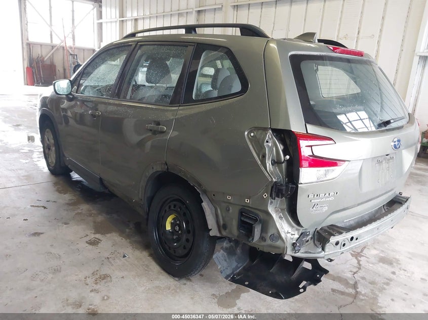 2020 Subaru Forester VIN JF2SKADCXLH461078 IAAI salvage auction — REAR END, Salvage (North Carolina), sold $5,450 on 2026-07-16 (photo 3)
