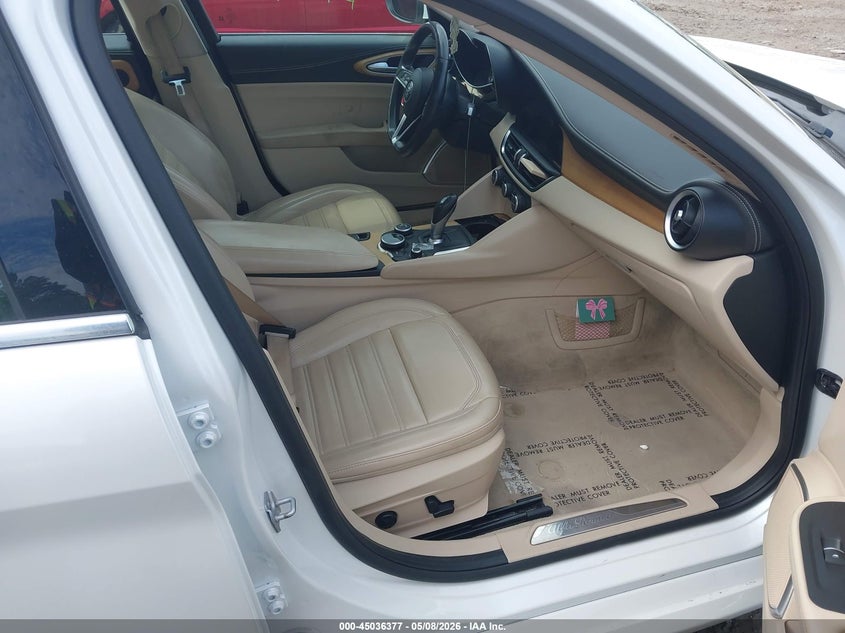 2018 Alfa romeo Giulia VIN ZARFAEEN6J7592558 IAAI salvage auction — FRONT END, Salvage (South Carolina), sold $1,850 on 2026-07-07 (photo 5)