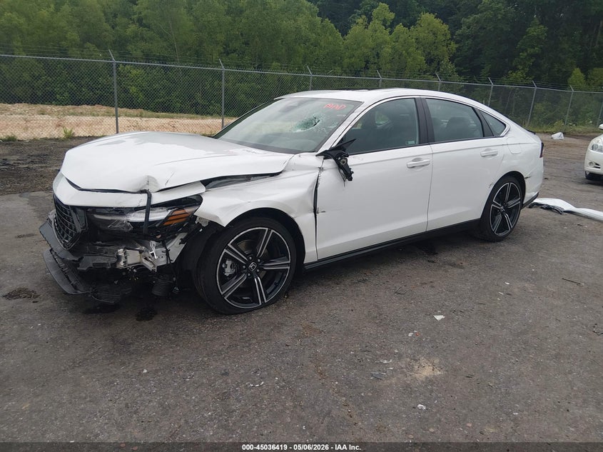 2025 Honda Accord VIN 1HGCY2F56SA087955 IAAI salvage auction — FRONT END, Salvage (Mississippi), sold $8,100 on 2026-07-29 (photo 2)