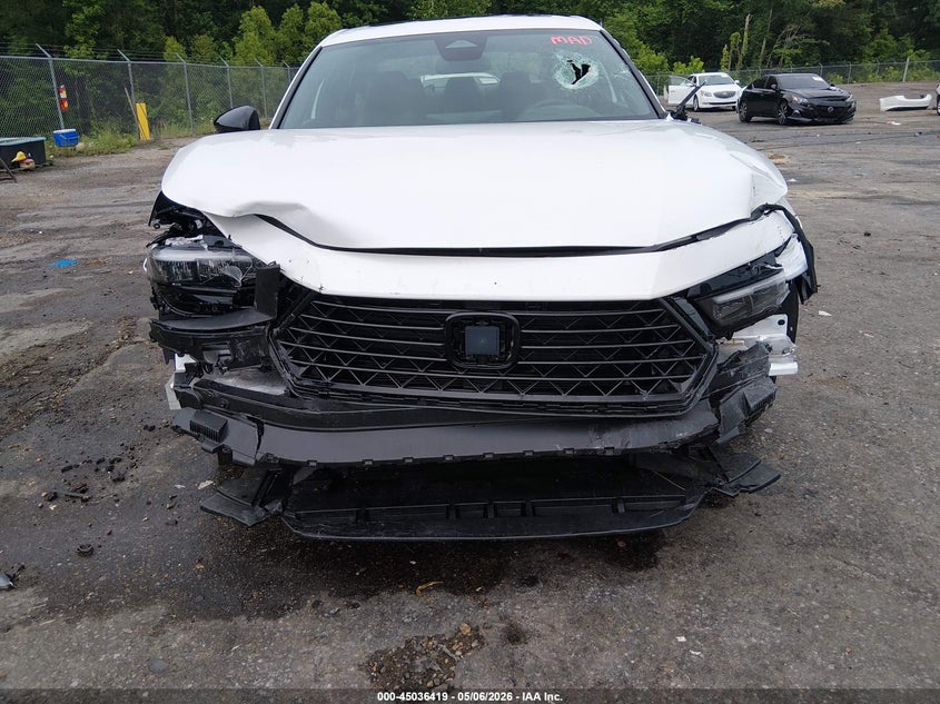2025 Honda Accord VIN 1HGCY2F56SA087955 IAAI salvage auction — FRONT END, Salvage (Mississippi), sold $8,100 on 2026-07-29 (photo 6)