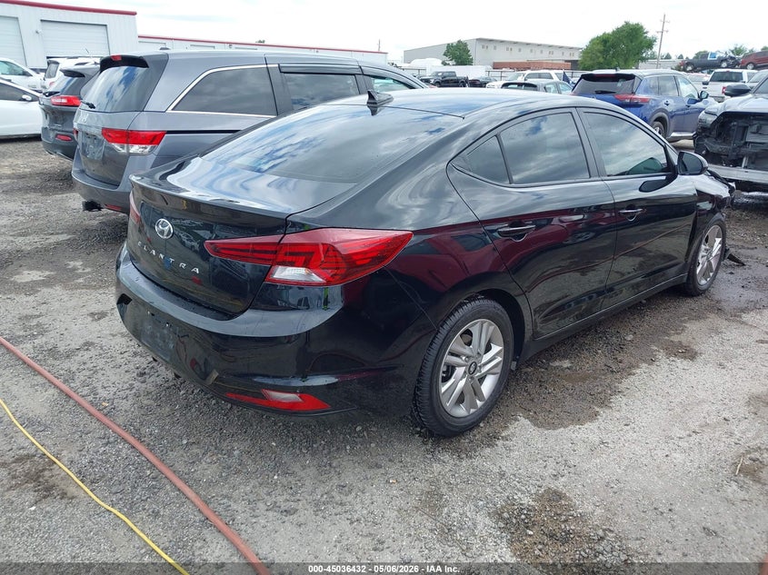 2019 Hyundai Elantra VIN KMHD84LF1KU864290 IAAI salvage auction — FRONT END, Original (Texas), sold $3,800 on 2026-07-21 (photo 4)