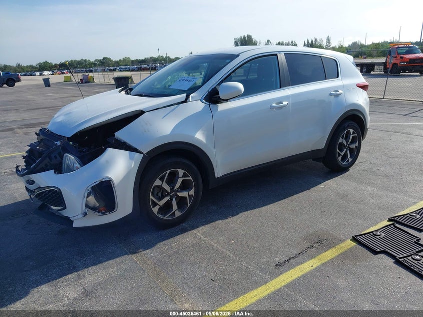 2022 Kia Sportage VIN KNDPM3AC5N7009899 IAAI salvage auction — FRONT END, Rebuildable (Florida), sold $2,250 on 2026-07-23 (photo 2)