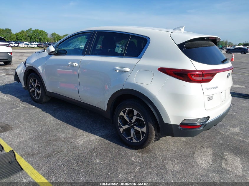 2022 Kia Sportage VIN KNDPM3AC5N7009899 IAAI salvage auction — FRONT END, Rebuildable (Florida), sold $2,250 on 2026-07-23 (photo 3)