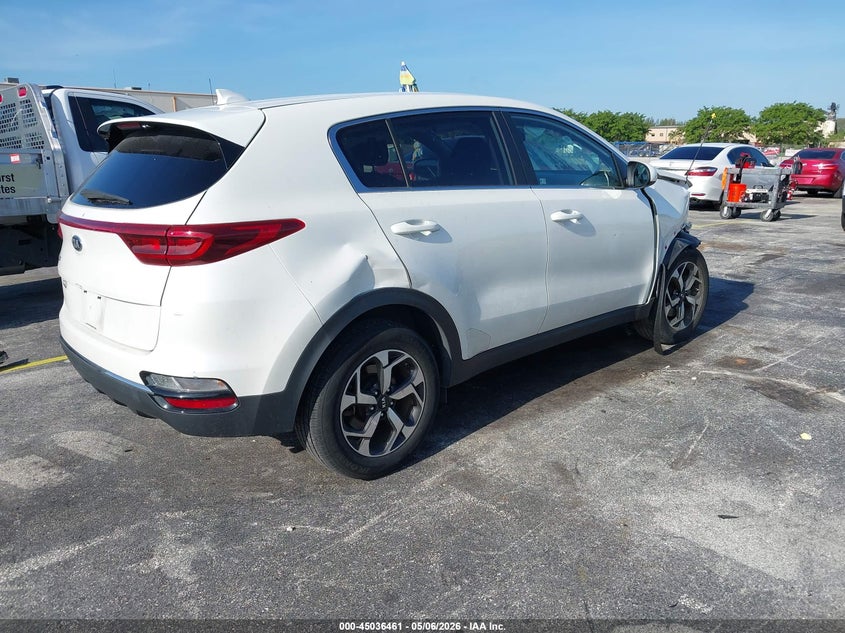 2022 Kia Sportage VIN KNDPM3AC5N7009899 IAAI salvage auction — FRONT END, Rebuildable (Florida), sold $2,250 on 2026-07-23 (photo 4)