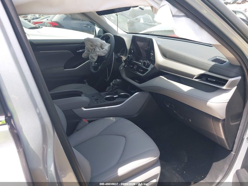2023 Toyota Highlander VIN 5TDKDRAH6PS524962 IAAI salvage auction — FRONT END, Salvage (Georgia), sold $9,000 on 2026-07-21 (photo 5)