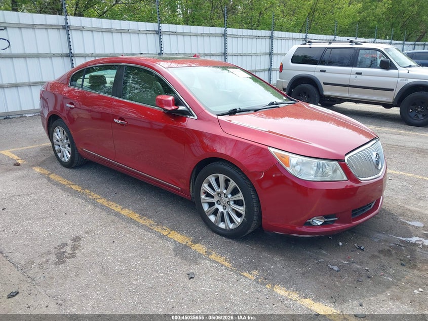 2013 Buick Lacrosse VIN 1G4GF5E3XDF257016 IAAI salvage auction — SIDE, Previous Salvage (Michigan), sold $825 on 2026-07-11 (photo 1)