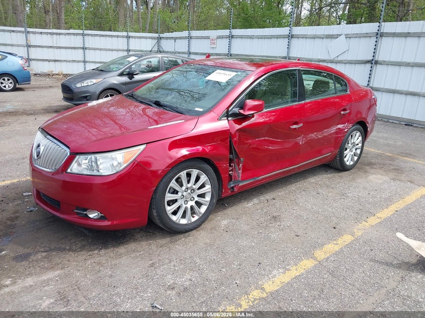 2013 Buick Lacrosse VIN 1G4GF5E3XDF257016 IAAI salvage auction — SIDE, Previous Salvage (Michigan), sold $825 on 2026-07-11 (photo 2)