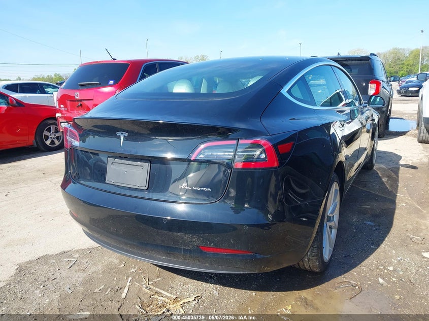 2020 Tesla Model 3 VIN 5YJ3E1EB6LF787928 IAAI salvage auction — HAIL, Salvage (Ohio), sold $5,300 on 2026-07-30 (photo 4)