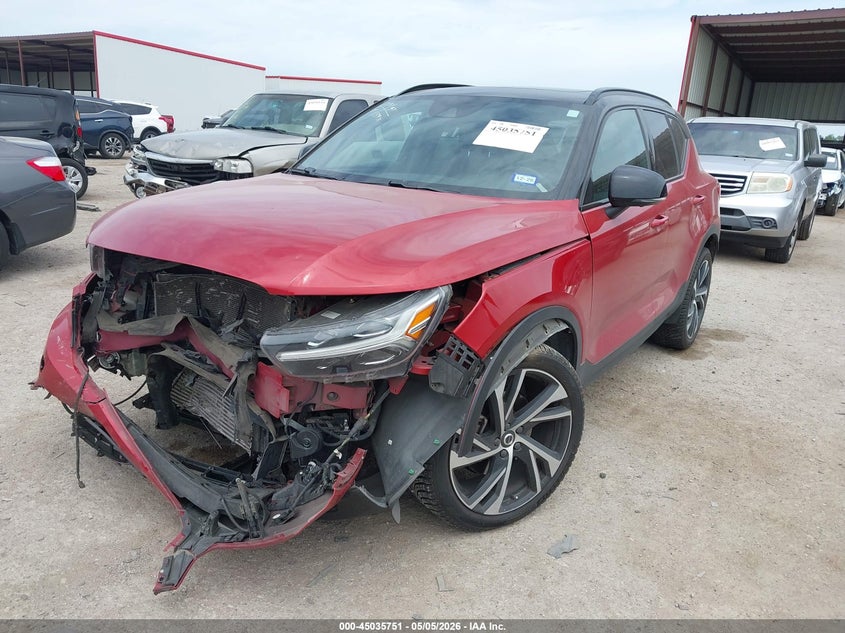 2019 Volvo Xc40 VIN YV4162UM6K2112320 IAAI salvage auction — FRONT END, Original (Texas), sold $3,550 on 2026-07-07 (photo 2)