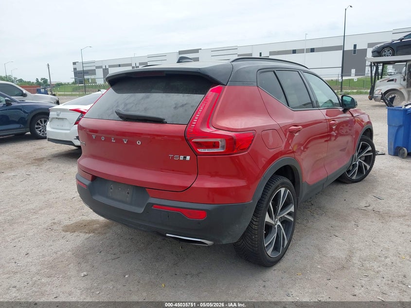 2019 Volvo Xc40 VIN YV4162UM6K2112320 IAAI salvage auction — FRONT END, Original (Texas), sold $3,550 on 2026-07-07 (photo 4)