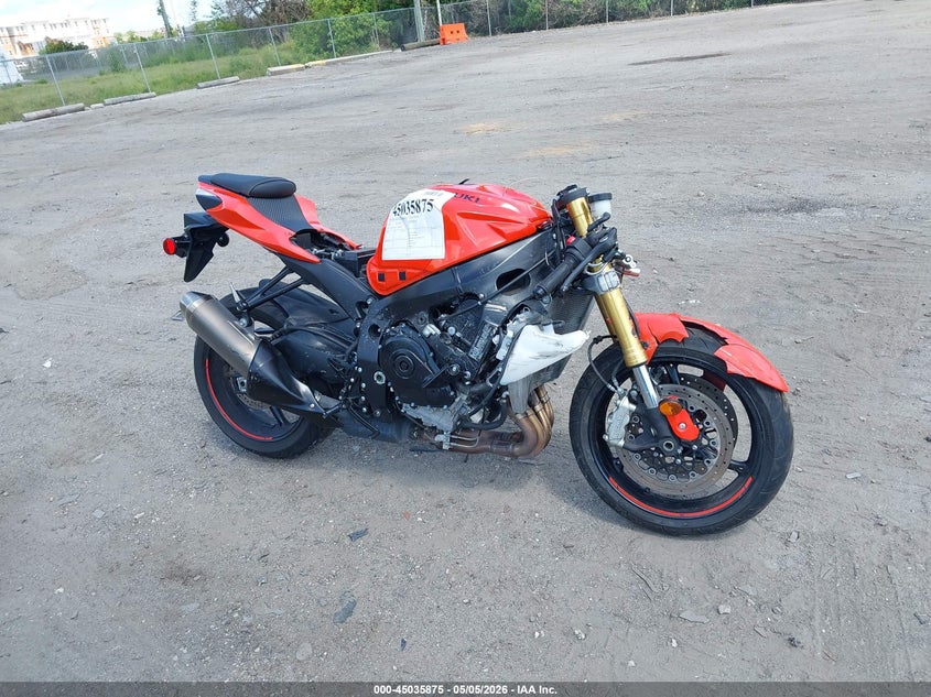 2022 Suzuki Gsx VIN JS1GR7MA1N7100066 IAAI salvage auction — ALL OVER, Certificate Of Destruction (Florida), sold $1,700 on 2026-07-08 (photo 1)