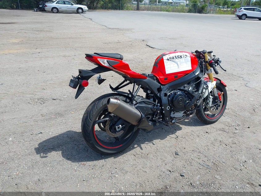 2022 Suzuki Gsx VIN JS1GR7MA1N7100066 IAAI salvage auction — ALL OVER, Certificate Of Destruction (Florida), sold $1,700 on 2026-07-08 (photo 4)