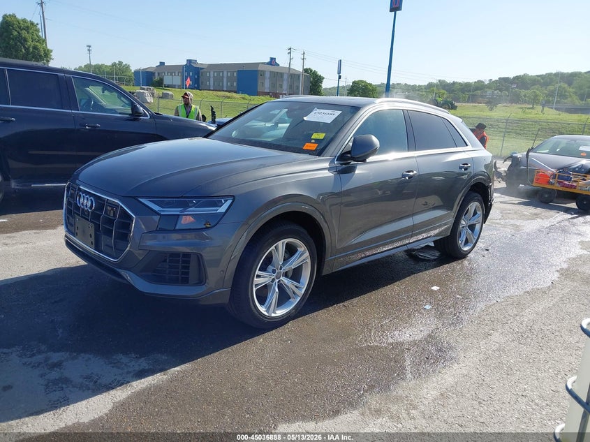 2019 Audi Q8 VIN WA1BVAF19KD030362 IAAI salvage auction — REAR END, Salvage (Illinois), sold $17,700 on 2026-07-28 (photo 2)