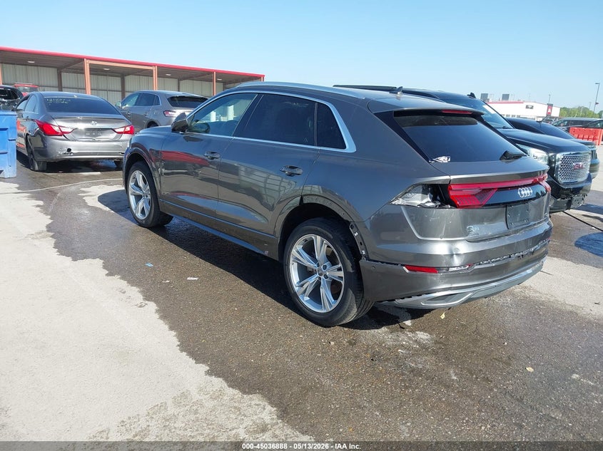 2019 Audi Q8 VIN WA1BVAF19KD030362 IAAI salvage auction — REAR END, Salvage (Illinois), sold $17,700 on 2026-07-28 (photo 3)
