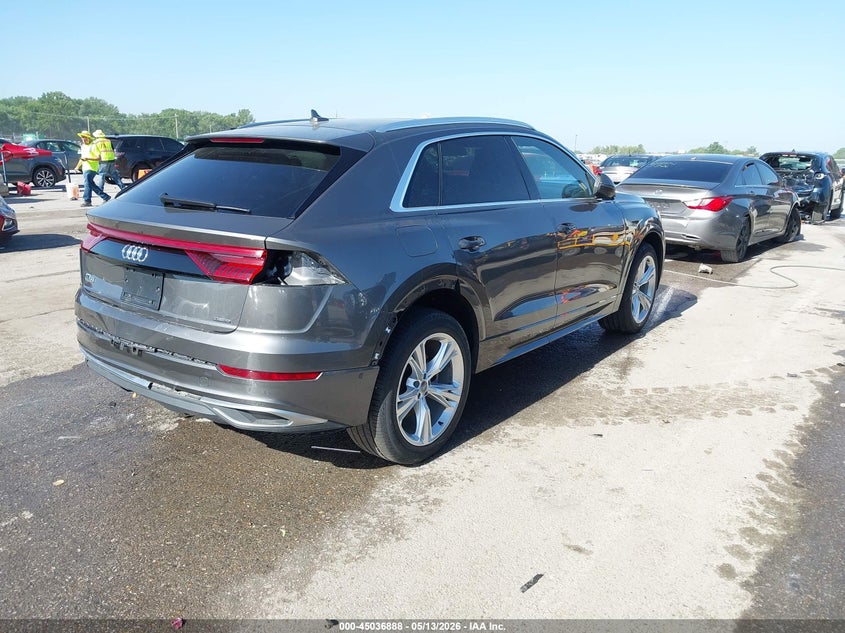 2019 Audi Q8 VIN WA1BVAF19KD030362 IAAI salvage auction — REAR END, Salvage (Illinois), sold $17,700 on 2026-07-28 (photo 4)