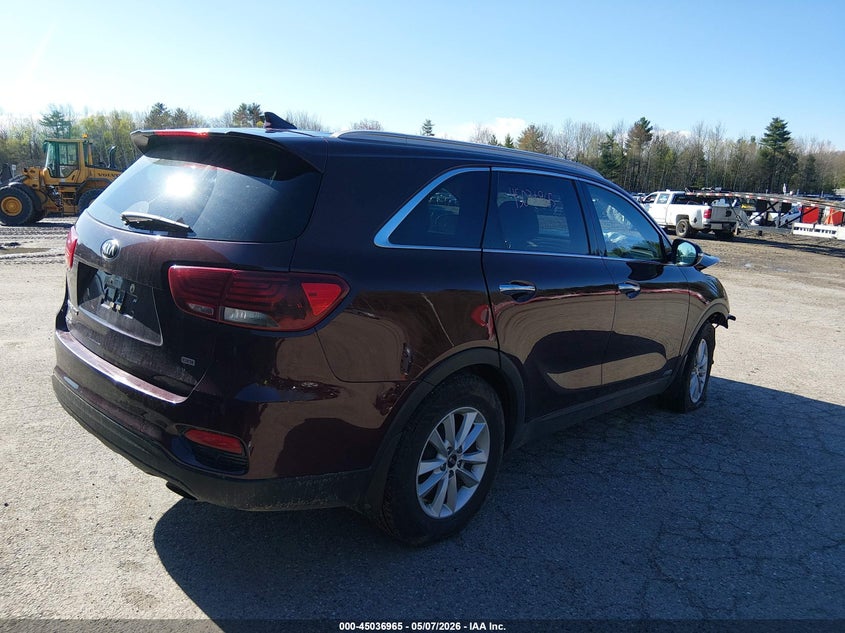 2019 Kia Sorento VIN 5XYPGDA35KG520766 IAAI salvage auction — FRONT END, Salvage (Maine), sold $950 on 2026-07-13 (photo 4)