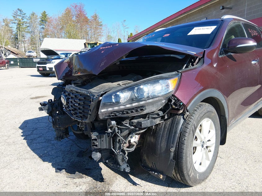 2019 Kia Sorento VIN 5XYPGDA35KG520766 IAAI salvage auction — FRONT END, Salvage (Maine), sold $950 on 2026-07-13 (photo 6)