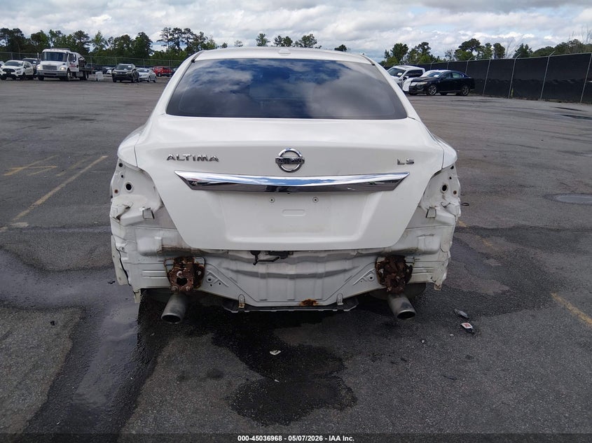 2013 Nissan Altima VIN 1N4AL3AP8DC199768 IAAI salvage auction — REAR END, Salvage (South Carolina), sold $625 on 2026-07-18 (photo 6)
